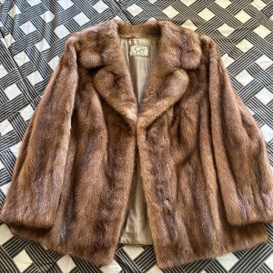 Vintage 1950's Fur Coat